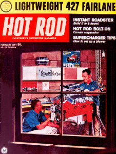 HOT ROD 1964 FEB - LEAL-THUNDERBOLT, BREEDLOVE